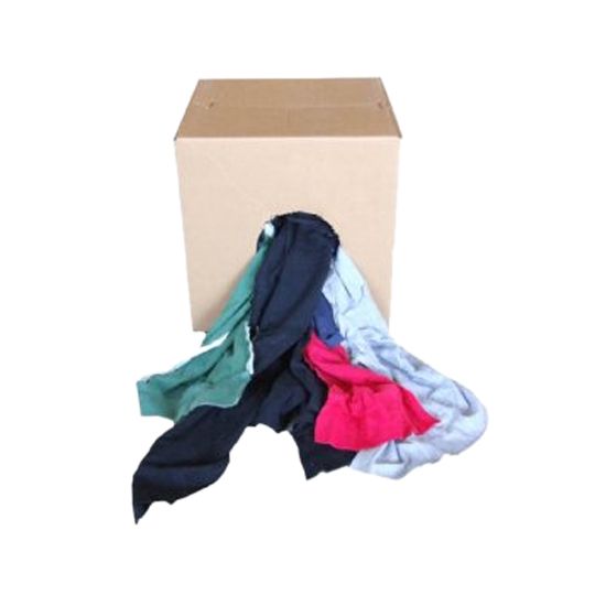 C&R Manufacturing Polo Knit Rags - 10 Lb. Box