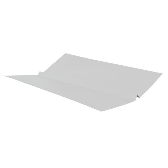 Protech Roofing Copper W-Valley with Hem — Flashings — PR3WV18WHT