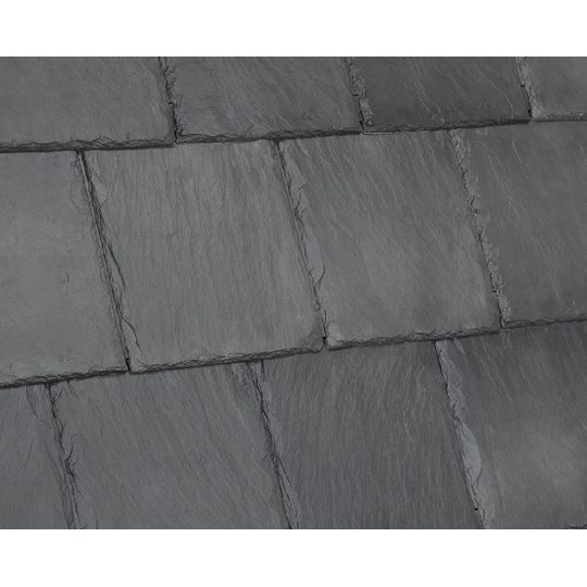 Davinci Roofscapes Bellaforte Slate Transition Tile - 10 Lin. Ft. Bundle — Slate Roofing — DAVBFTTSG