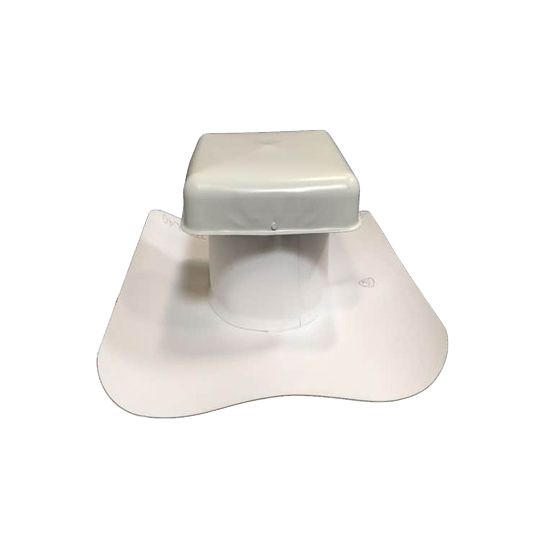 FlashCo 8" TPO FlashVent Square Top Vent — FCO8TTOPGR
