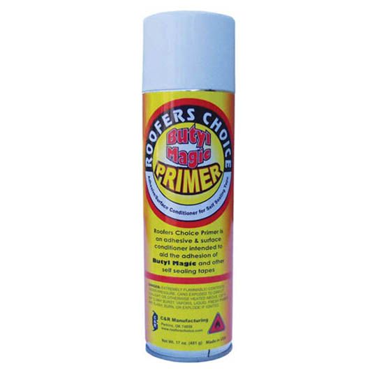 C&R Manufacturing Aerosol Primer for Butyl Magic Tape - 16 Oz. Spray Can