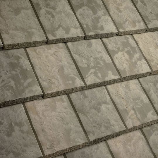 Eagle Roofing Products Textured Slate Ridge Tile — EGL49101XSLAZRI