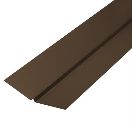 Protech Roofing Copper W-Valley with Hem — Flashings — PR3WV18BR