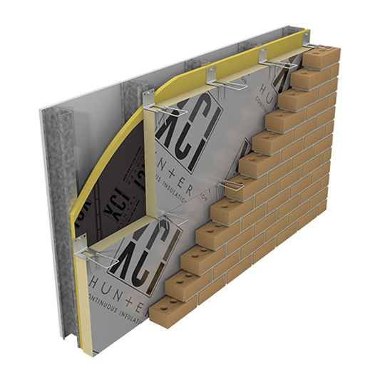 Hunter Panels 4.5" x 4' x 8' Xci Foil Facer Polyiso Insulation