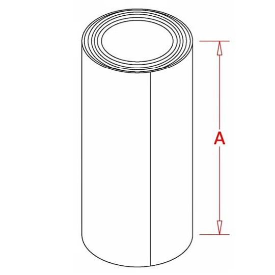 FAMCO 10" x 50' Galvanized Valley Flashing