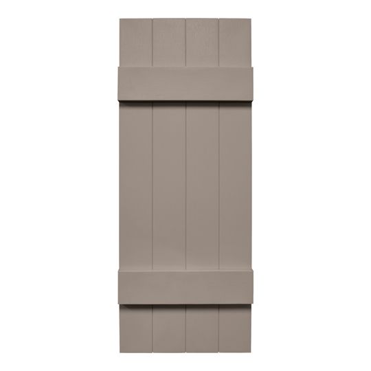 Mid-America Board-N-Batten Standard Four-Board Joined Shutter — MABBNB4BJ1443008