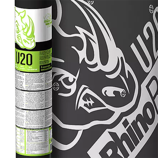 RhinoRoof 42" x 286' U20 Synthetic Roofing Underlayment - Amstill - 10 Sq. Roll