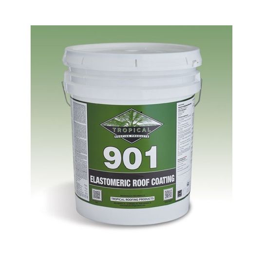 Tropical Roofing Products 901 Elastomeric Roof Coating - 55 Gallon Drum — Adhesives, Caulks & Sealants — TRO901ERCGR55