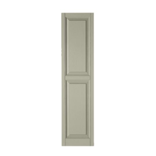 Mastic 12" x 35" Standard Raised Panel Shutters - Regular Style — ACOVINRP123552