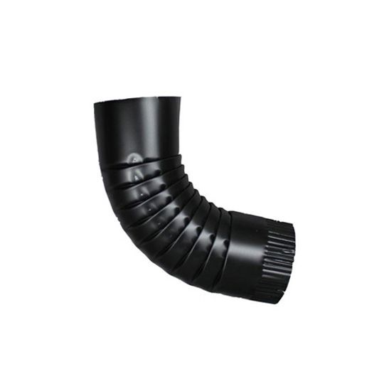 Spectra Metal Sales 4" Round Elbow — SMSRE4BL