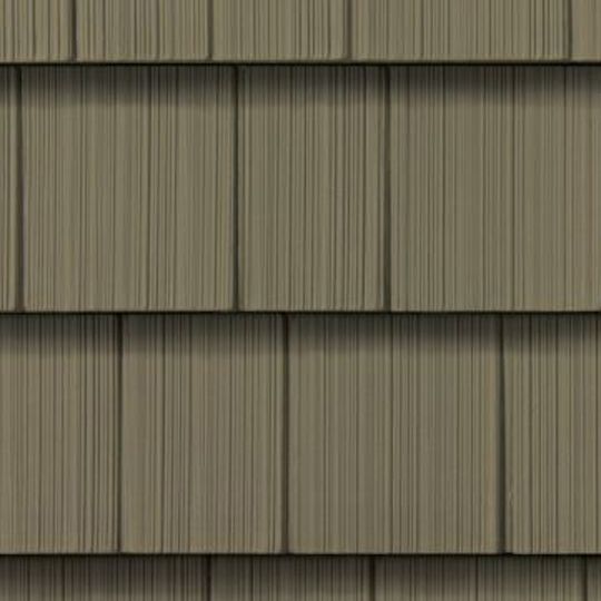 CertainTeed Siding Northwoods Single 7" Straight Edge Perfection Vinyl Shingle Siding — CERNWS7SEHS