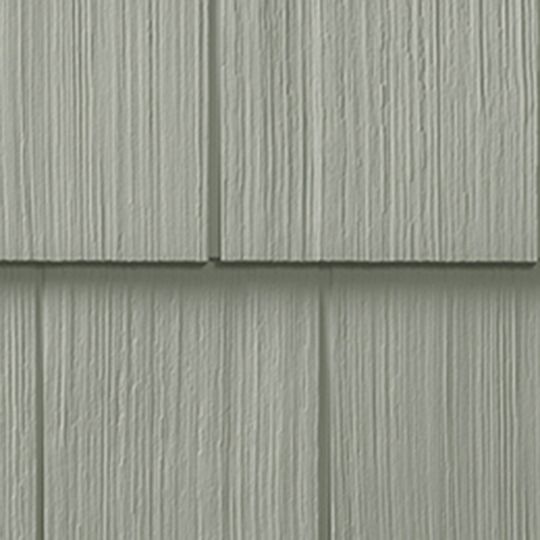 CertainTeed Siding Cedar Impressions Double 7" Straight Edge Perfection 3G Polymer Shingle Siding — CERCID73GPSGR