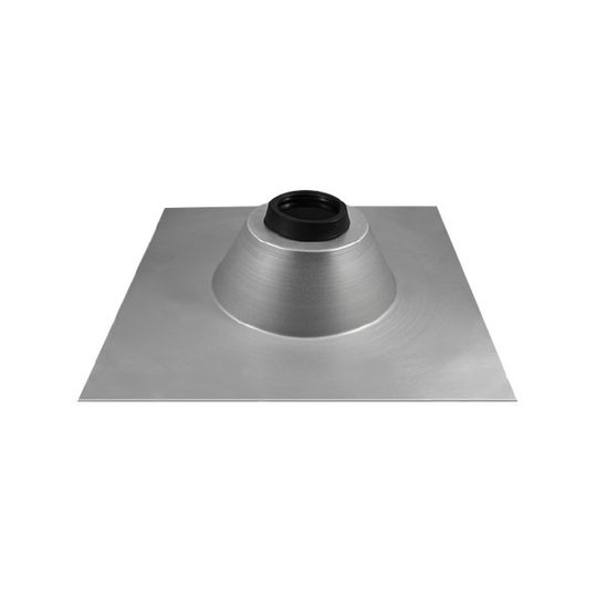 Waterline High Dome Aluminum Roof Vent Flashing 3"