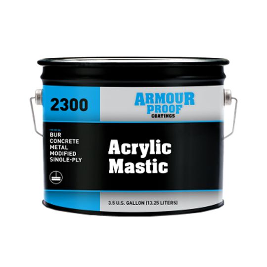 United Asphalt (New Jersey) Armour Proof AP-2300 Acrylic Mastic - 3.5 Gallon Pail