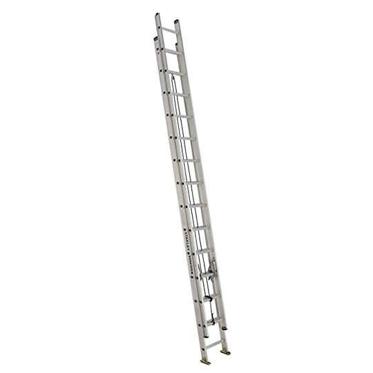 Louisville Ladder 24' Aluminum Extension Ladder - 250 Lb. Load Capacity