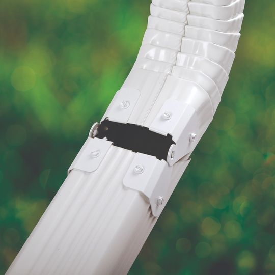 LeaFree Zip Hinge 2-Part Downspout Extension — GPIZILPPR