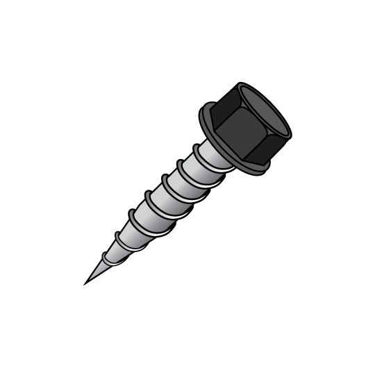 Unified Steel #8 x 3/4" Stitch Screws - Bag of 250
