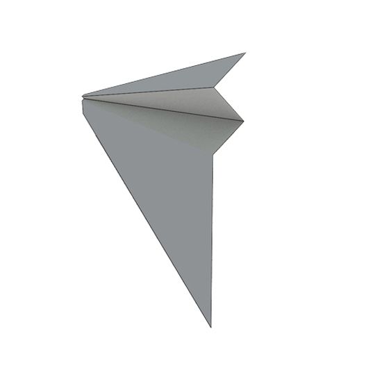 Able Sheet Metal 4" Tucker Flashing