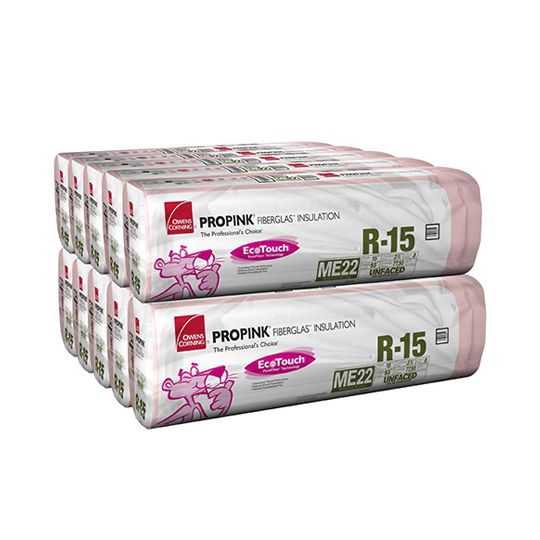 Owens Corning R15 Unfaced ME22 77.5 Sf Batt Insulation MP5