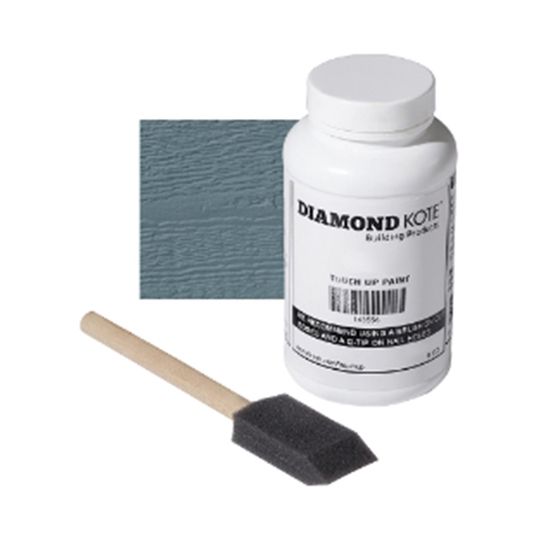 Wausau Supply Diamond Kote Touch-Up Paint with Brush - 8 Oz. Bottle — WSULPDK8TUPWBMTL