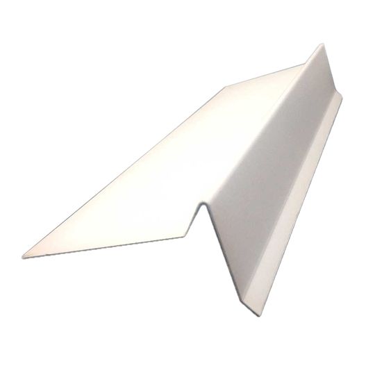 FlashCo 3" x 1/2" x 3" PVC Gravel Guard — FCOPVCGG3WH