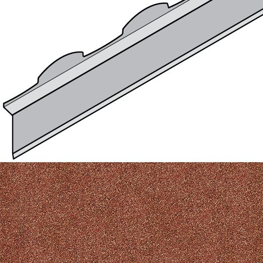 Unified Steel 5" x 79" Barrel-Vault Birdstop — Weatherproofing — BORBS579SF