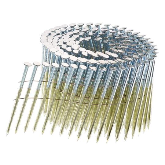Senco 2" x 0.092" 15° Stainless 304 Ring Shank Coil Nails - Box of 3,600
