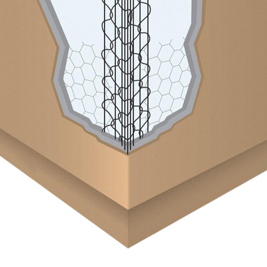 Stockton Products 10' Stainless Steel Wire CornerAid