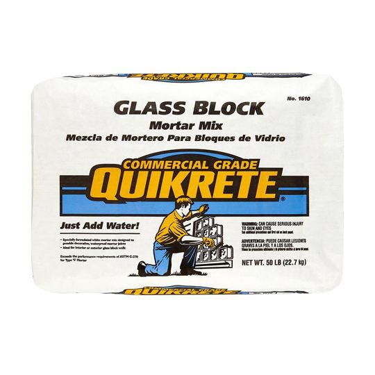 Quikrete Glass Block Mortar - 50 Lb. Bag
