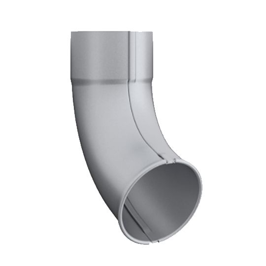 Nordic Steel Gutters 4" 70° Steel Reinforced Bead Elbow — NODRBE045SM