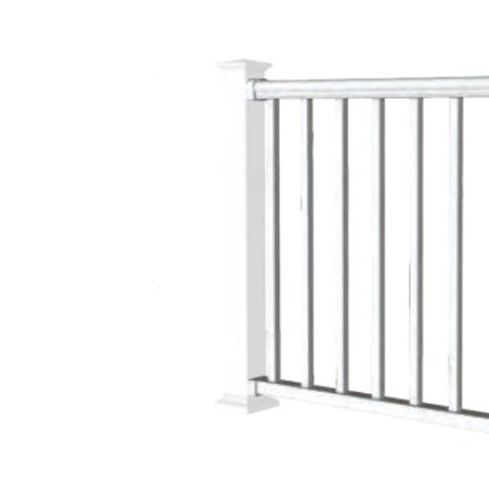 RDI Railing Dynamics 8' x 36" Endurance Level Rail Kit with 1-1/4" Square Balusters