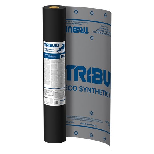 TRI-BUILT Eco Synthetic Underlayment - 10 Sq. Roll