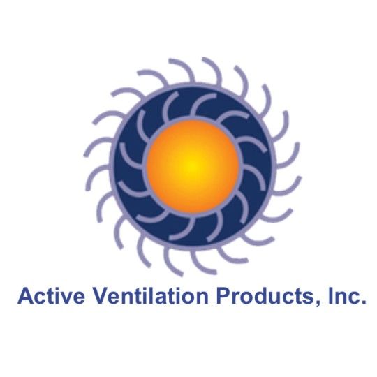 Active Ventilation Products Avp Round Back Vent 8" W/2" Wd