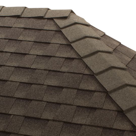 GAF TimberCrest Premium SBS-Modified Ridge Cap Shingles — GAFTCR10FOCS