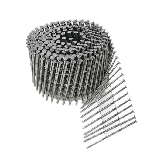 Simpson Strong-Tie 13 Gauge 2-3/16" Type 316 Stainless Steel Ring Shank Coil Siding Nails - Box of 1,800