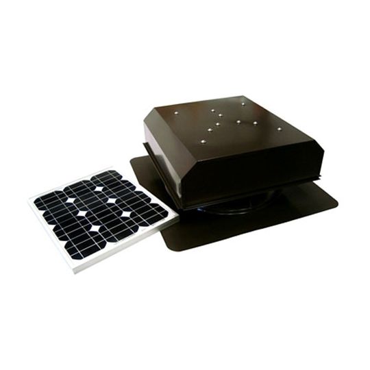 Attic Breeze AB-252A The Zephyr Series 25 Watt Self-Flashing Fan — ABZAB252ABRN