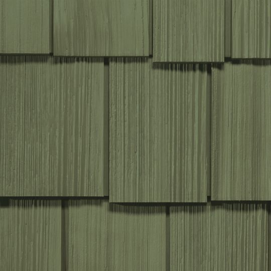 CertainTeed Siding Cedar Impressions Double 9" Staggered Rough-Split Polymer Shake Siding — CERCID9RSSSP
