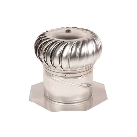 GAF MasterFlow Aluminum Internally-Braced Wind Turbine — Ventilation and Drainage — GAF12TAIMF