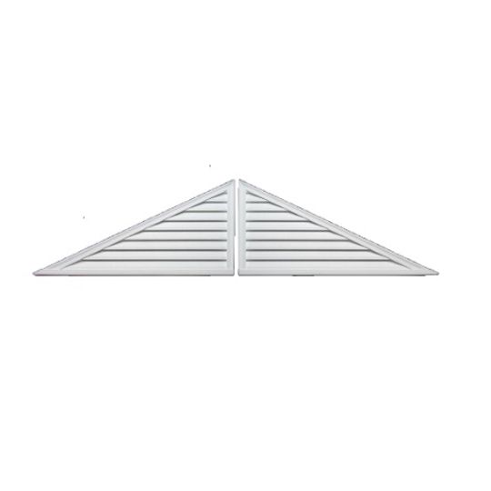 Fypon Molded Millwork 27" x 108" Functional Triangle Louver