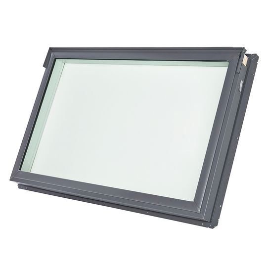 Velux Fixed Deck-Mounted Skylight with Aluminum Cladding & Laminated Low-E3 Glass — VELFSS012004