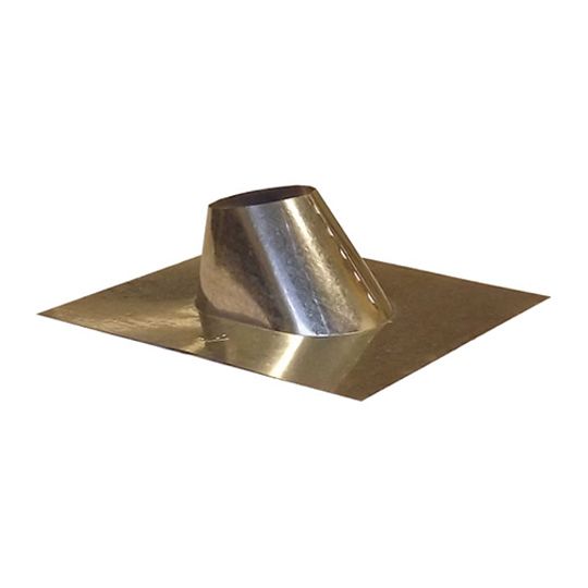 Verde Industries 6" Standard Galvanized Pipe Flashing
