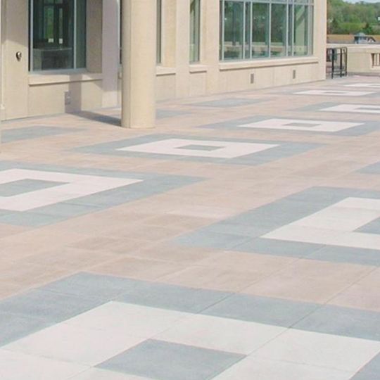 Westile 24" x 24" Limerick Series Pedestal Plaza Paver - Smooth Finish