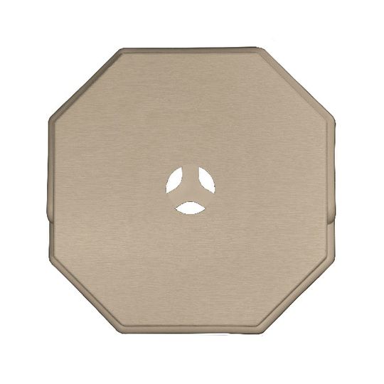 Mid-America SurfaceMaster Octagon Mounting Block for 4" to 10" Siding — MABMMSMOC085