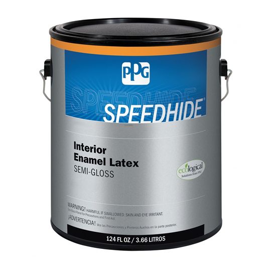 PPG Industries (6-515) Speedhide Interior Enamel Latex Semi-Gloss with Midtone Base - 5 Gallon Pail