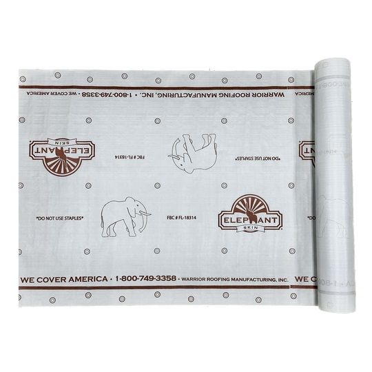Warrior Roofing Manufacturing 42" x 286' Elephant Skin Underlayment — WRFESB42HMB