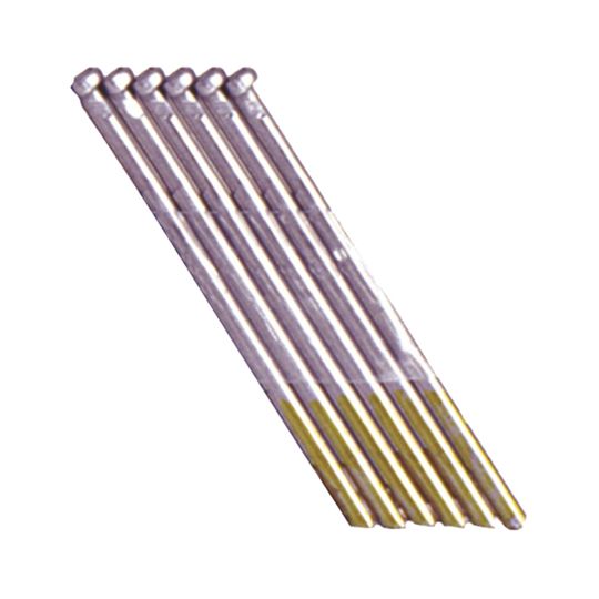 Grip-Rite 15 Gauge 1-1/2" Angled Finish Stainless Steel Nails - Box of 4,000