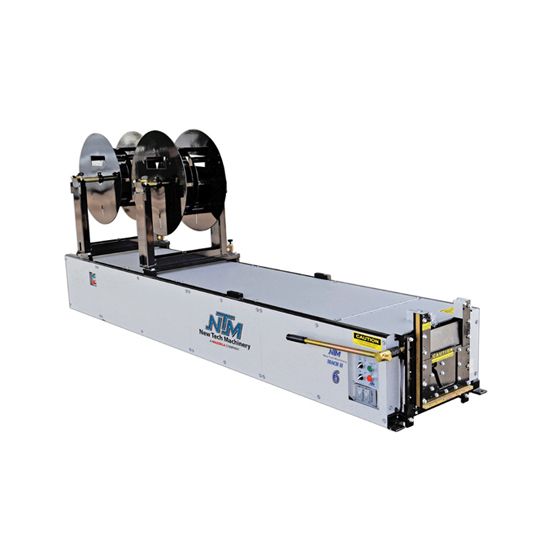 New Tech Machinery 5"/6" Mach Ii Combo Gutter Machine