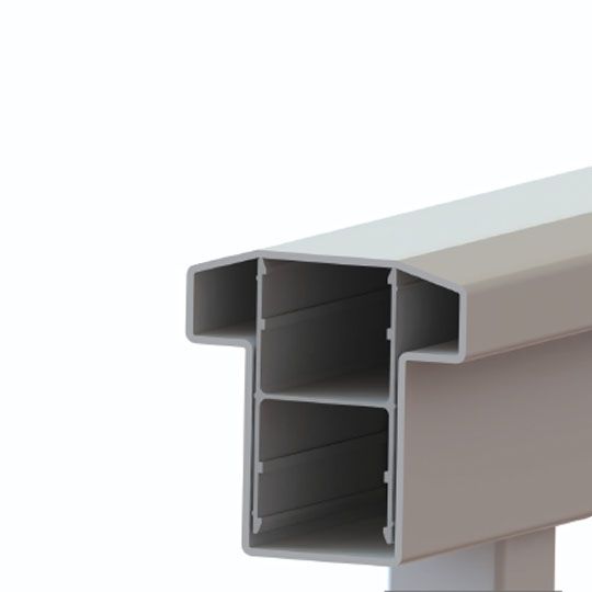 RDI Railing Dynamics Finyl Line T-Top Level Bracket Kit - Set of 4 (2 Top, 2 Bottom) — RDY73019685