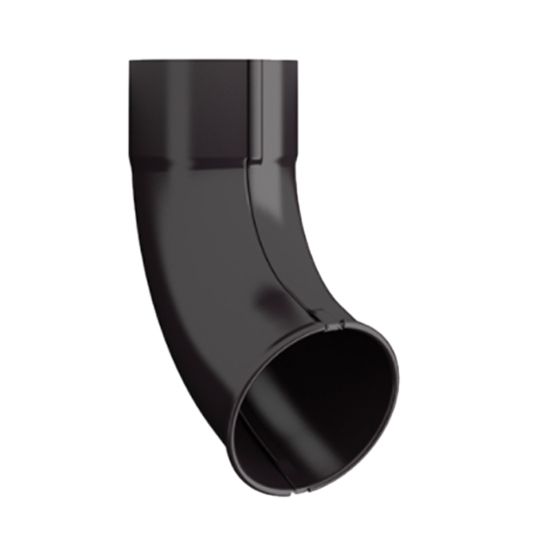 Nordic Steel Gutters 4" 70° Steel Reinforced Bead Elbow — NODRBE387DB