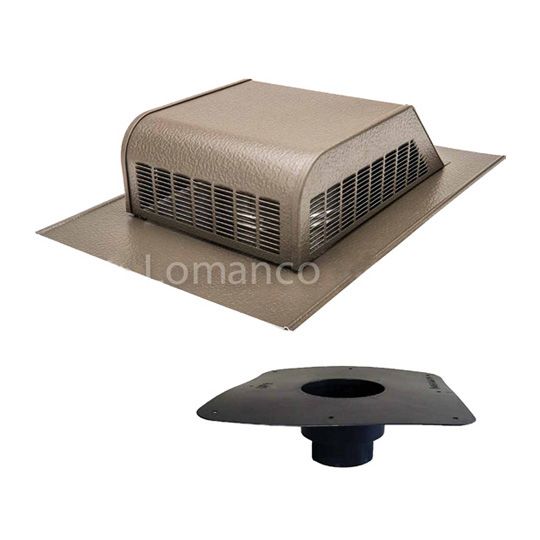 Lomanco Eva Exhaust Combo Vent — Ventilation and Drainage — LOMEVACVWB